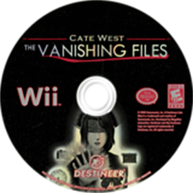 Cate West: The Vanishing Files - Disc Image