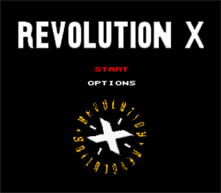 Revolution X - Screenshot - Game Title Image