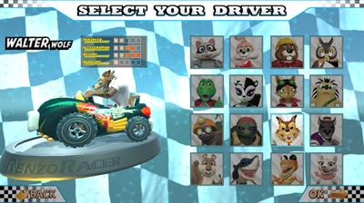 Renzo Racer - Screenshot - Game Select Image