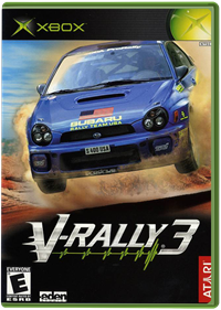 V-Rally 3  - Box - Front - Reconstructed