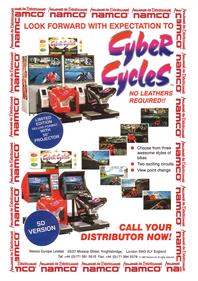 Cyber Cycles - Advertisement Flyer - Front Image