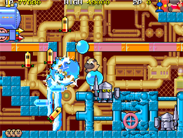 Arcade Archives Liquid Kids - Screenshot - Gameplay Image