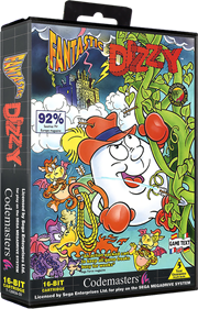 Fantastic Dizzy - Box - 3D Image