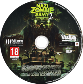 Sniper Elite: Nazi Zombie Army 2 - Disc Image