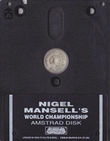 Nigel Mansell's World Championship - Disc Image