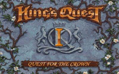 King's Quest: Quest for the Crown VGA - Screenshot - Game Title Image