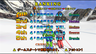 Ski Champ - Screenshot - High Scores Image