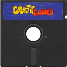 Galactic Games - Fanart - Disc Image