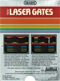 Laser Gates - Box - Back Image