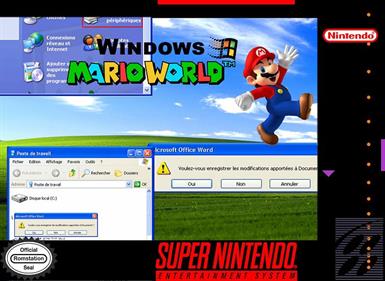 Windows Mario World - Box - Front Image