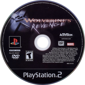 X2: Wolverine's Revenge - Disc Image