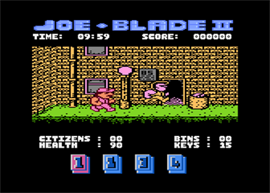 Joe Blade II - Screenshot - Gameplay Image