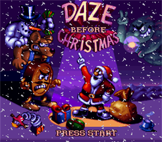 Daze Before Christmas - Screenshot - Game Title Image