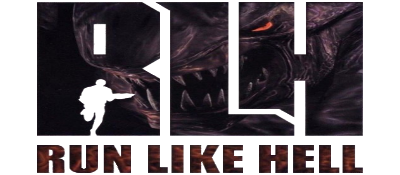 RLH: Run Like Hell: Hunt or Be Hunted - Clear Logo Image
