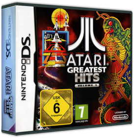 Atari Greatest Hits: Volume 1 - Box - 3D Image