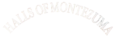 Halls of Montezuma: A Battle History of the U.S. Marine Corps - Clear Logo Image