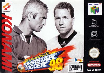 International Superstar Soccer '98 - Box - Front Image