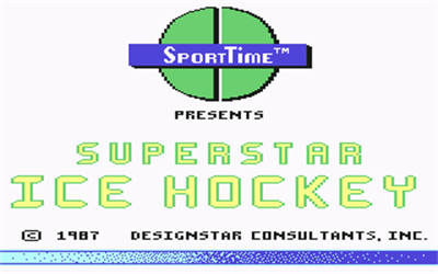Superstar Ice Hockey - Screenshot - Game Title Image