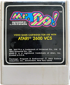 Mr. Do! - Cart - Front Image