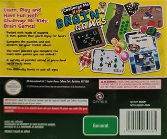 Challenge Me Kids: Brain Games - Box - Back Image