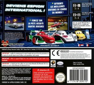 Cars - Box - Back Image