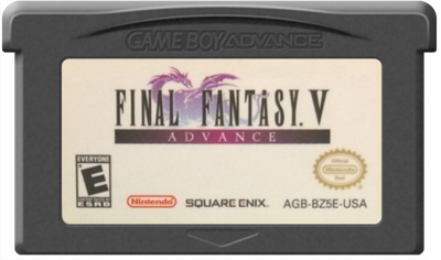 Final Fantasy V Advance - Cart - Front Image