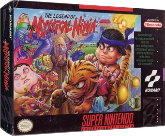 The Legend of the Mystical Ninja - Box - 3D Image