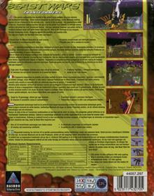 Beast Wars: Transformers - Box - Back Image