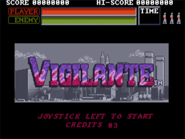 Vigilante - Screenshot - Game Title Image