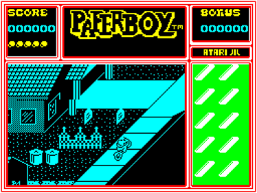 Paperboy - Screenshot - Gameplay Image