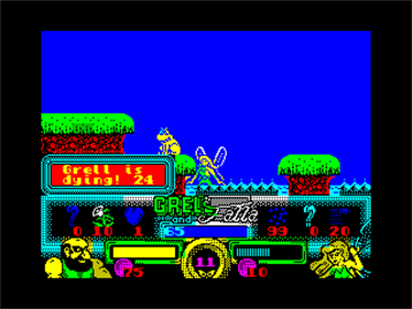 Grell & Fella in the Enchanted Garden - Screenshot - Game Over Image