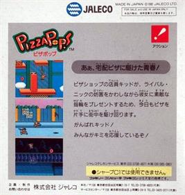 Pizza Pop! - Box - Back Image