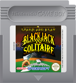 Learn and Play: Blackjack & Solitaire - Cart - Front Image