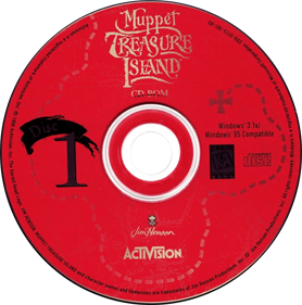 Muppet Treasure Island - Disc Image