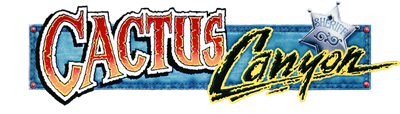 Cactus Canyon - Clear Logo Image