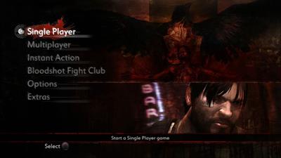 Condemned 2: Bloodshot - Screenshot - Game Select Image