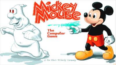 Mickey Mouse: The Computer Game - Screenshot - Game Title Image