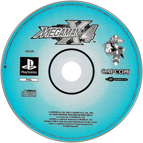 Mega Man X4 - Disc Image