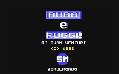 Ruba e Fuggi - Screenshot - Game Title Image