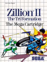 Zillion II: The Tri Formation - Box - Front - Reconstructed