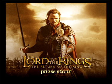 The Lord of the Rings: The Return of the King - Screenshot - Game Title Image