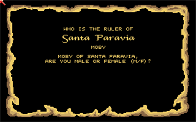 Santa Paravia and Fiumaccio - Screenshot - Game Select Image
