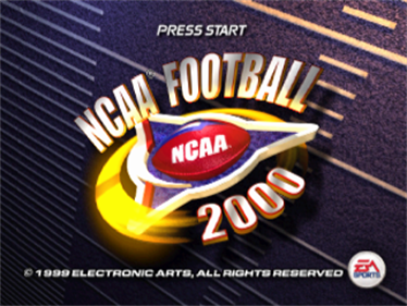 NCAA Football 2000 - Screenshot - Game Title Image