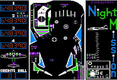 Night Mission Pinball - Screenshot - Gameplay Image