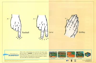 Ken Griffey Jr.'s Slugfest - Advertisement Flyer - Front Image