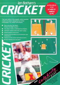 Ian Botham's Cricket - Advertisement Flyer - Front Image