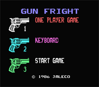 Gunfright - Screenshot - Game Title Image
