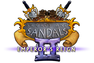 Swords and Sandals 2 Redux - Clear Logo Image