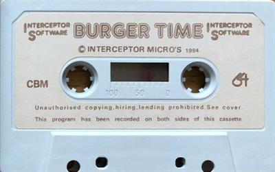 Burger Time - Cart - Front Image