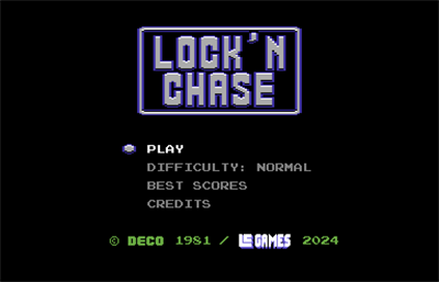 Lock 'n' Chase - Screenshot - Game Title Image